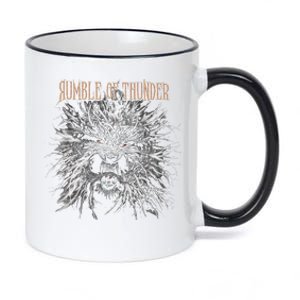 The Hu R.U.M.B.L.E Of Thunder Album Art 11oz Black Color Changing Mug