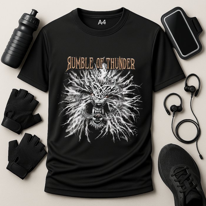 The Hu R.U.M.B.L.E Of Thunder Album Art Performance Shirt