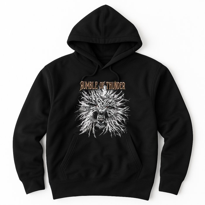 The Hu R.U.M.B.L.E Of Thunder Album Art Hoodie