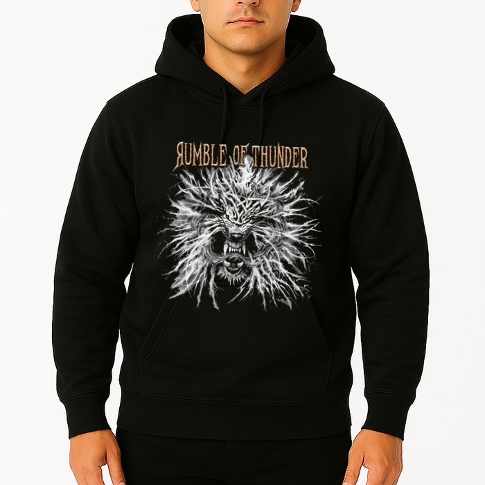 The Hu R.U.M.B.L.E Of Thunder Album Art Hoodie