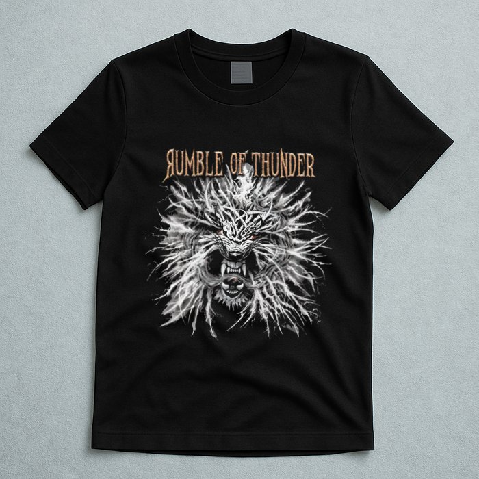 The Hu R.U.M.B.L.E Of Thunder Album Art T-Shirt