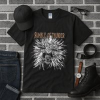 The Hu R.U.M.B.L.E Of Thunder Album Art Tall T-Shirt