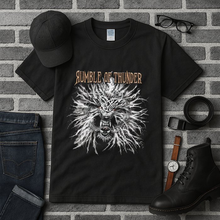 The Hu R.U.M.B.L.E Of Thunder Album Art Tall T-Shirt