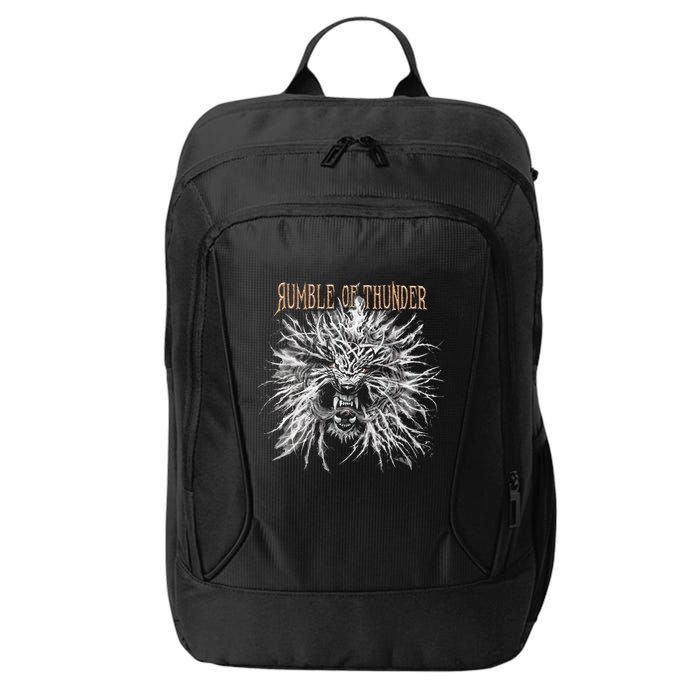 The Hu R.U.M.B.L.E Of Thunder Album Art City Backpack