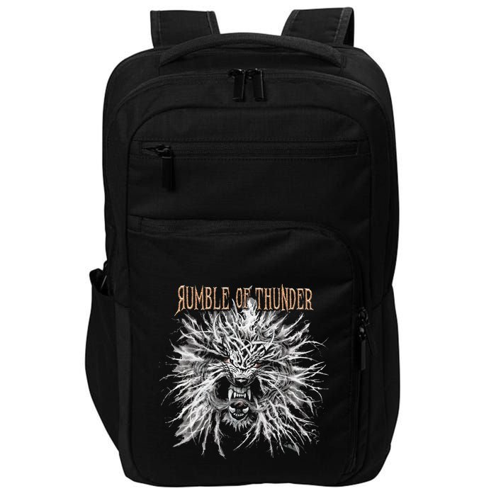 The Hu R.U.M.B.L.E Of Thunder Album Art Impact Tech Backpack