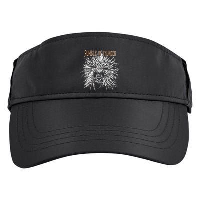 The Hu R.U.M.B.L.E Of Thunder Album Art Adult Drive Performance Visor