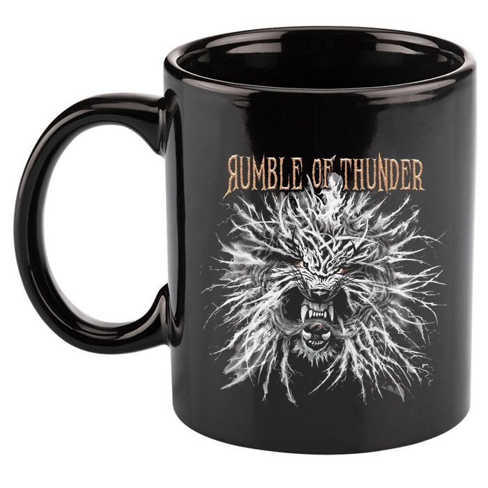 The Hu R.U.M.B.L.E Of Thunder Album Art 11oz C Handle Ceramic Mug