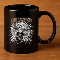 The Hu R.U.M.B.L.E Of Thunder Album Art 11oz C Handle Ceramic Mug