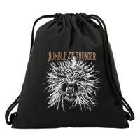 The Hu R.U.M.B.L.E Of Thunder Album Art Drawstring Bag