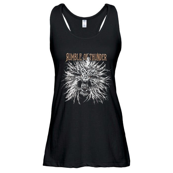 The Hu R.U.M.B.L.E Of Thunder Album Art Ladies Essential Flowy Tank
