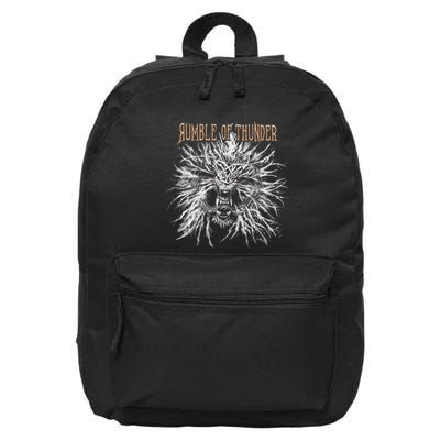 The Hu R.U.M.B.L.E Of Thunder Album Art 16 in Basic Backpack