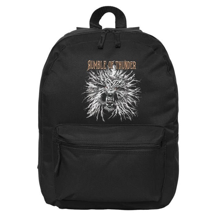 The Hu R.U.M.B.L.E Of Thunder Album Art 16 in Basic Backpack