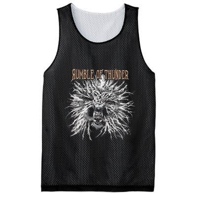 The Hu R.U.M.B.L.E Of Thunder Album Art Mesh Reversible Basketball Jersey Tank