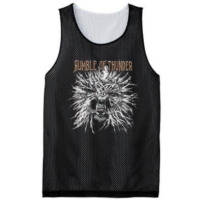 The Hu R.U.M.B.L.E Of Thunder Album Art Mesh Reversible Basketball Jersey Tank