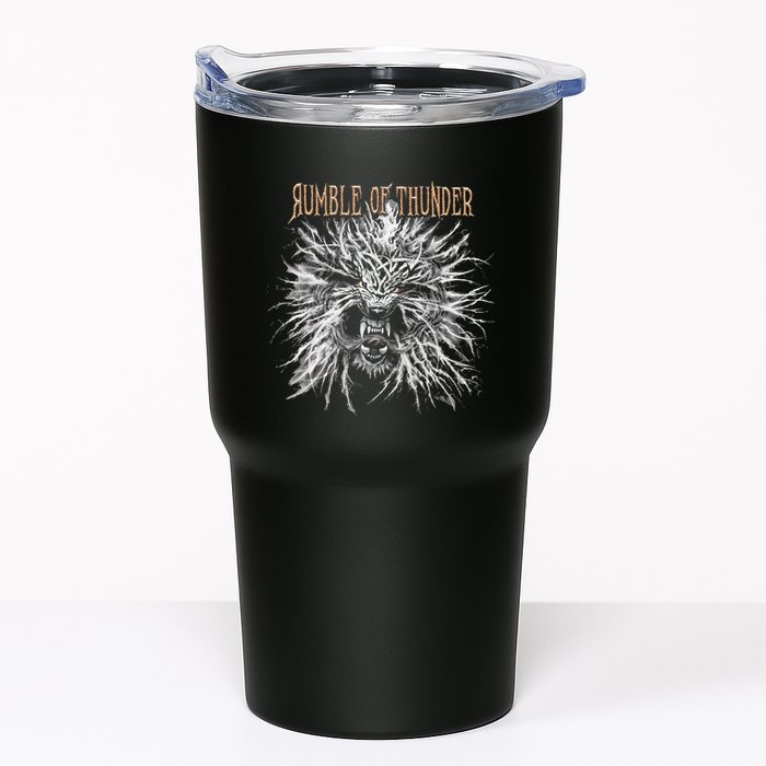 The Hu R.U.M.B.L.E Of Thunder Album Art Tumbler