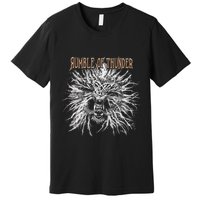 The Hu R.U.M.B.L.E Of Thunder Album Art Premium T-Shirt