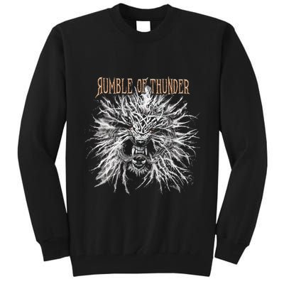 The Hu R.U.M.B.L.E Of Thunder Album Art Tall Sweatshirt