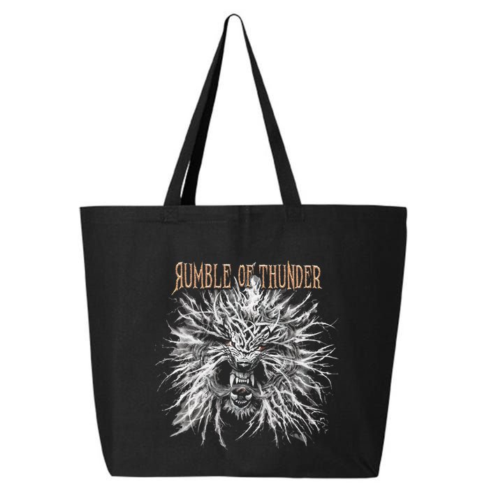 The Hu R.U.M.B.L.E Of Thunder Album Art 25L Jumbo Tote