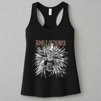 The Hu R.U.M.B.L.E Of Thunder Album Art Womens Tank Top