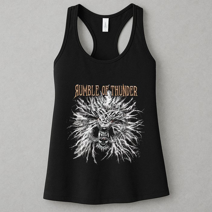The Hu R.U.M.B.L.E Of Thunder Album Art Womens Tank Top
