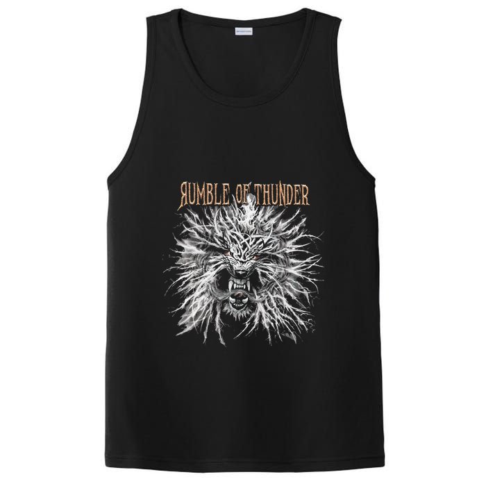 The Hu R.U.M.B.L.E Of Thunder Album Art PosiCharge Competitor Tank