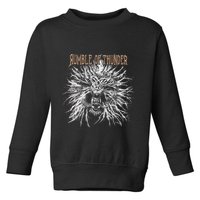 The Hu R.U.M.B.L.E Of Thunder Album Art Toddler Sweatshirt