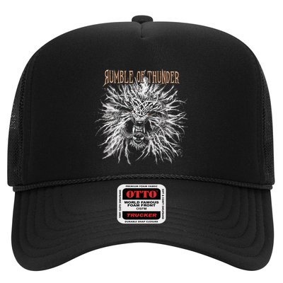 The Hu R.U.M.B.L.E Of Thunder Album Art Trucker Hat