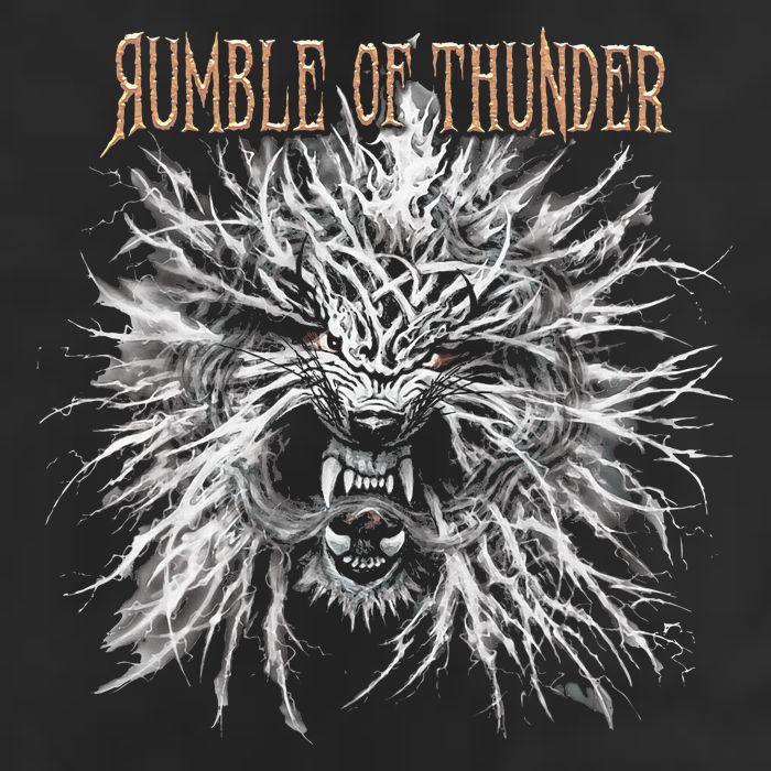 The Hu R.U.M.B.L.E Of Thunder Album Art Trucker Hat