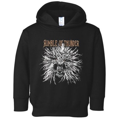 The Hu R.U.M.B.L.E Of Thunder Album Art Toddler Hoodie
