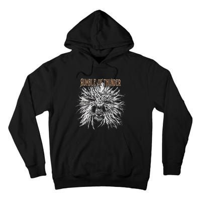 The Hu R.U.M.B.L.E Of Thunder Album Art Tall Hoodie