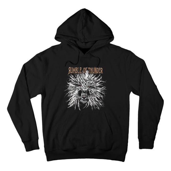 The Hu R.U.M.B.L.E Of Thunder Album Art Tall Hoodie