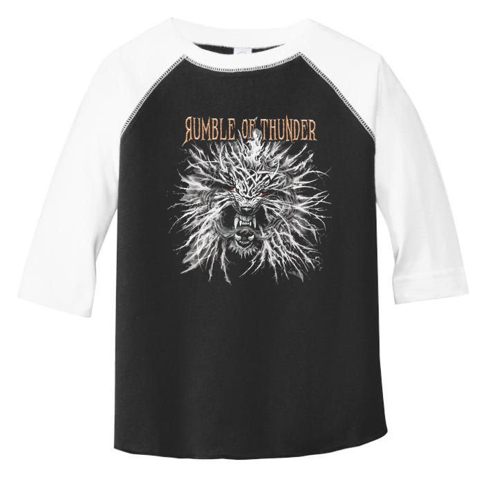 The Hu R.U.M.B.L.E Of Thunder Album Art Toddler Fine Jersey T-Shirt