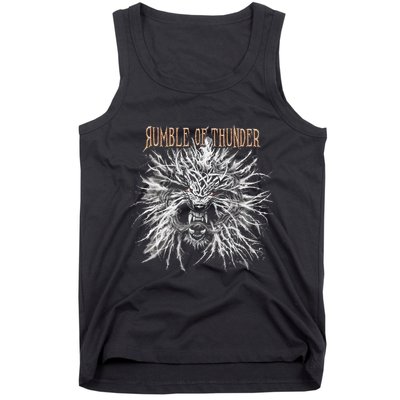 The Hu R.U.M.B.L.E Of Thunder Album Art Tank Top