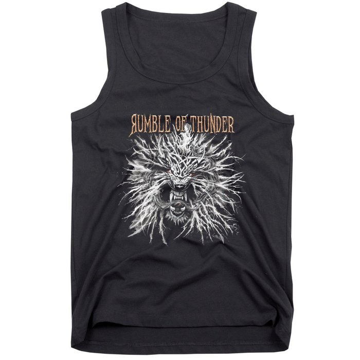 The Hu R.U.M.B.L.E Of Thunder Album Art Tank Top