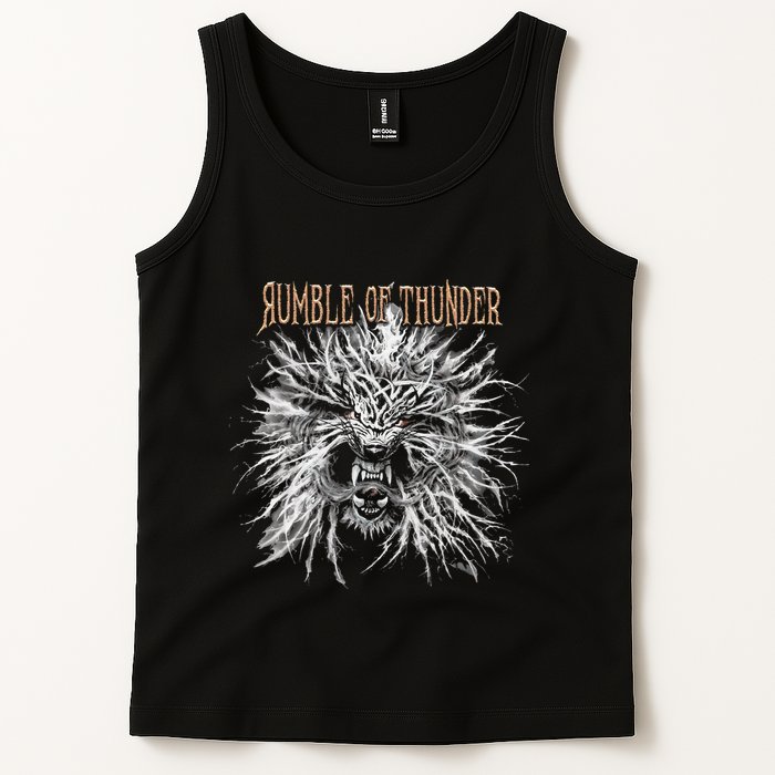 The Hu R.U.M.B.L.E Of Thunder Album Art Tank Top