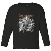 The Hu R.U.M.B.L.E Of Thunder Album Art Toddler Long Sleeve Shirt