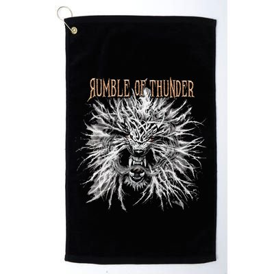The Hu R.U.M.B.L.E Of Thunder Album Art Golf Towel