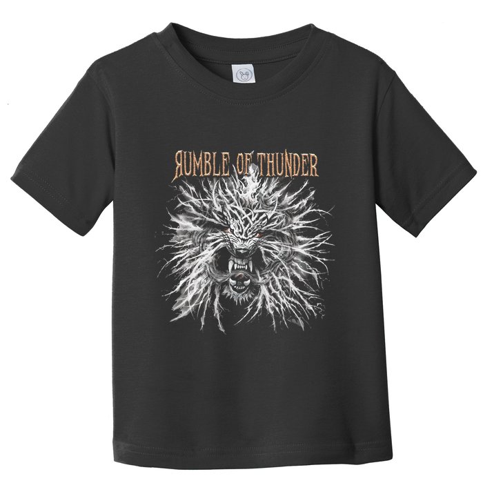 The Hu R.U.M.B.L.E Of Thunder Album Art Toddler T-Shirt