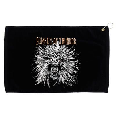 The Hu R.U.M.B.L.E Of Thunder Album Art Grommeted Golf Towel