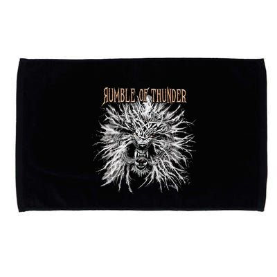 The Hu R.U.M.B.L.E Of Thunder Album Art Microfiber Hand Towel