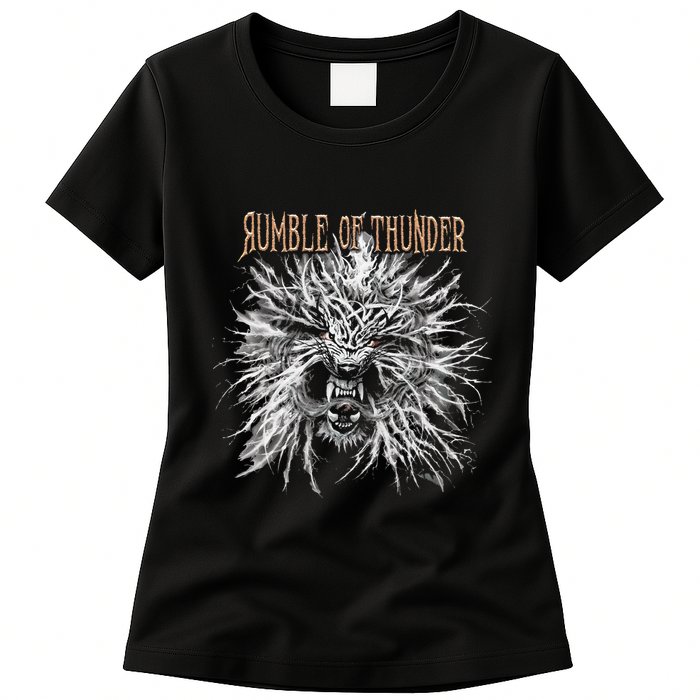 The Hu R.U.M.B.L.E Of Thunder Album Art Womens T-Shirt