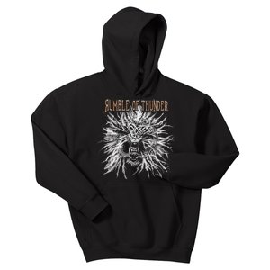 The Hu R.U.M.B.L.E Of Thunder Album Art Kids Hoodie