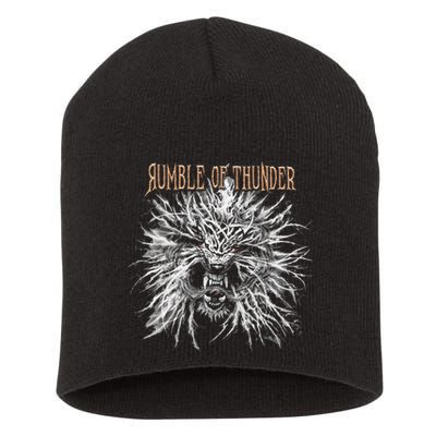 The Hu R.U.M.B.L.E Of Thunder Album Art Short Acrylic Beanie