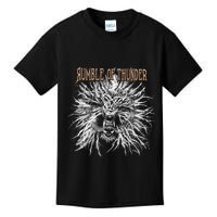 The Hu R.U.M.B.L.E Of Thunder Album Art Kids T-Shirt