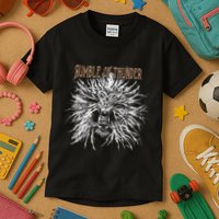 The Hu R.U.M.B.L.E Of Thunder Album Art Kids T-Shirt