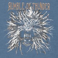 The Hu R.U.M.B.L.E Of Thunder Album Art Garment-Dyed Sweatshirt