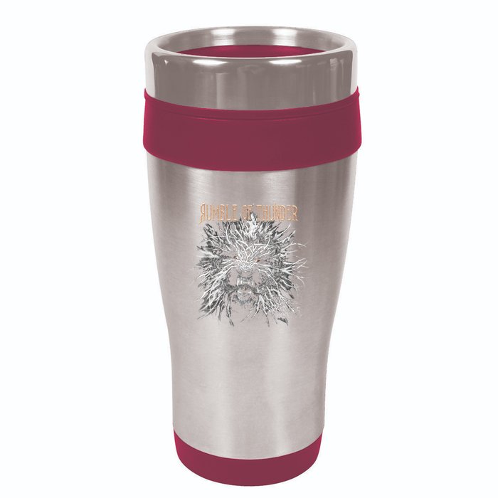 The Hu R.U.M.B.L.E Of Thunder Album Art 16oz Travel Tumbler
