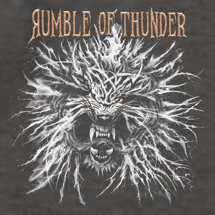 The Hu R.U.M.B.L.E Of Thunder Album Art Vector Backpack