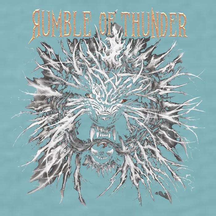 The Hu R.U.M.B.L.E Of Thunder Album Art Sueded Cloud Jersey T-Shirt
