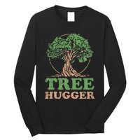 Tree Hugger Retro Vintage Environmental Nature Lover Long Sleeve Shirt